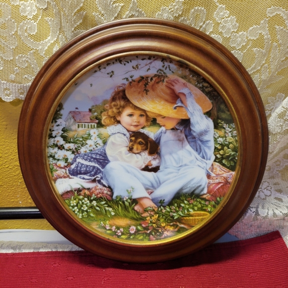Vtg '89 50Th Anniversary March Of Dimes Plate X2💗 - Picture 3 of 6